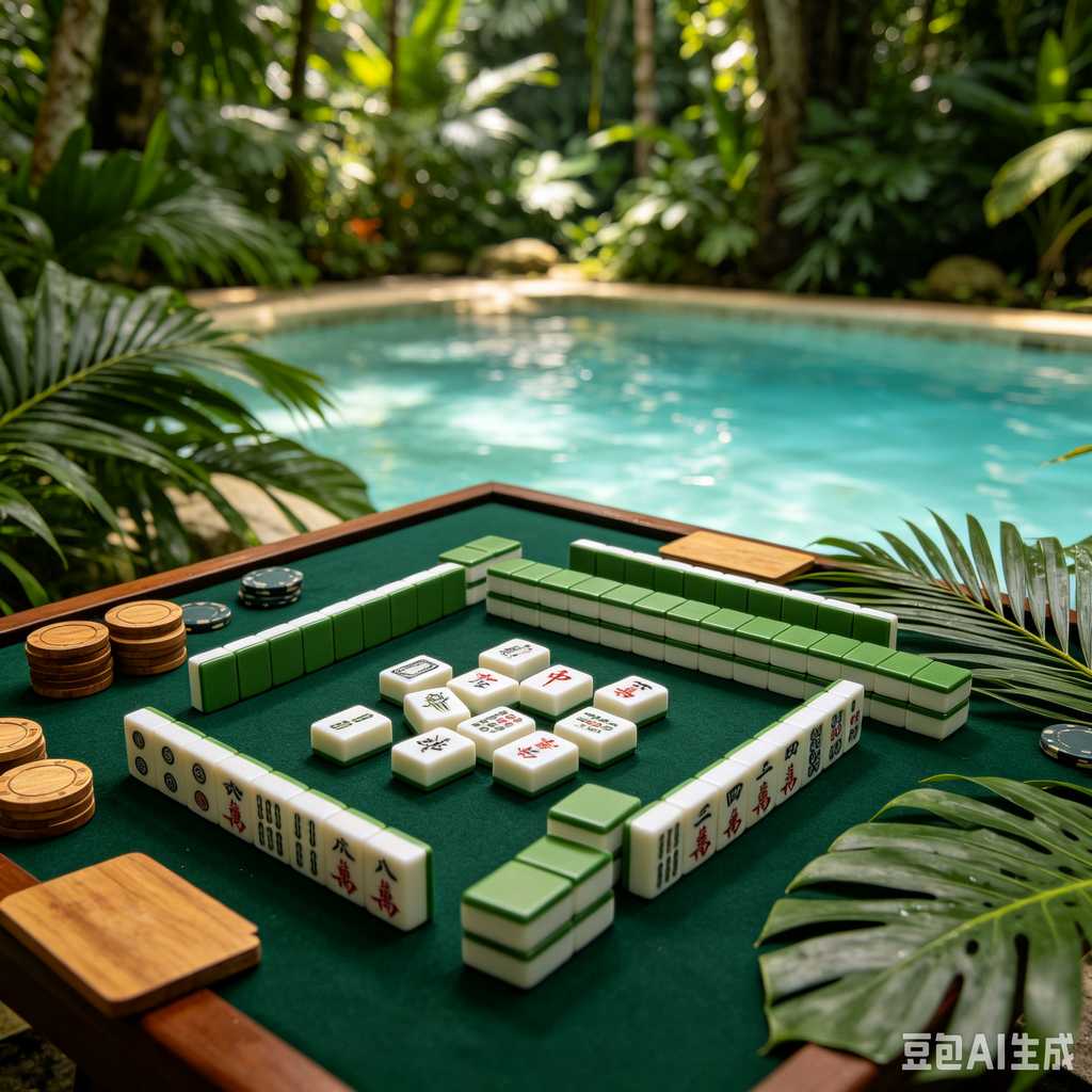 outdoor foldable mahjong table