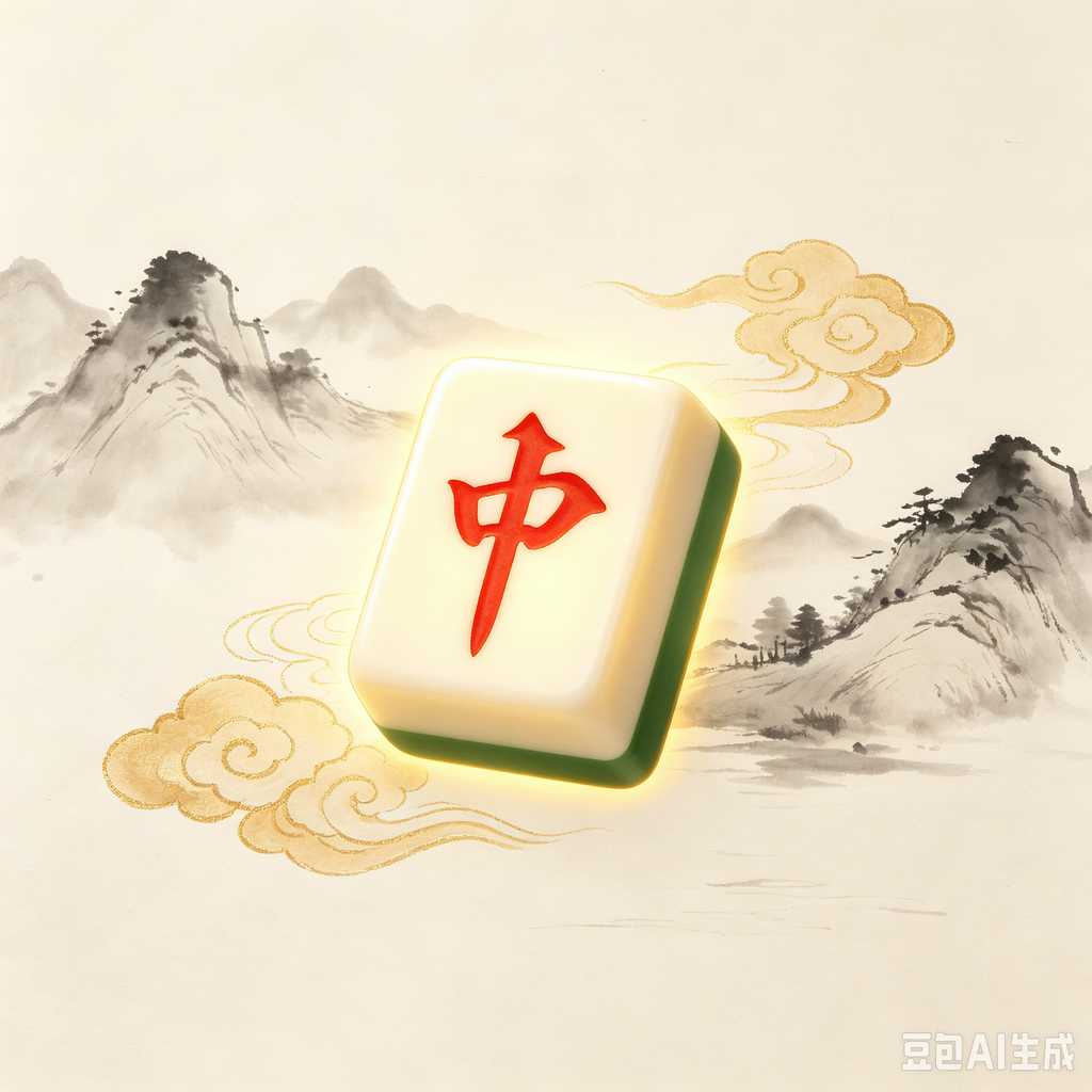 hd printed mahjong set