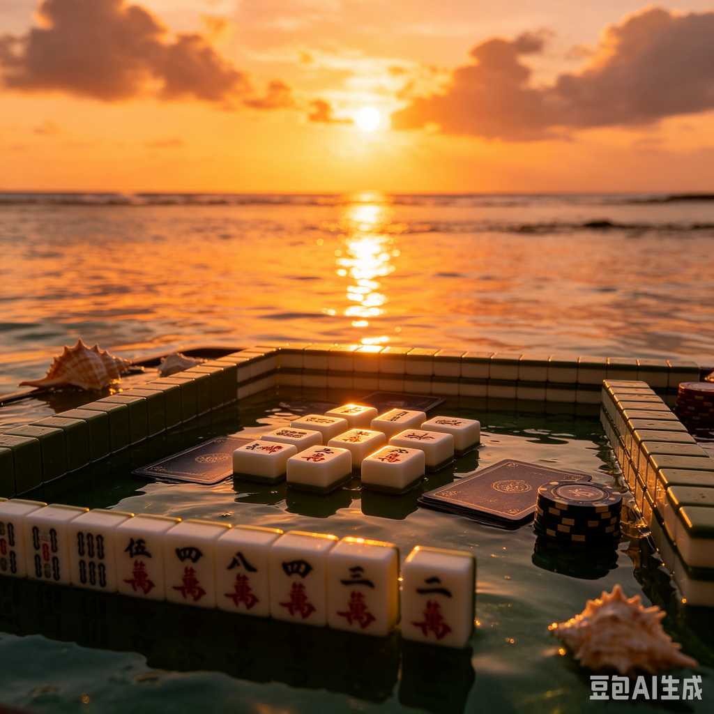 camping leisure mahjong set